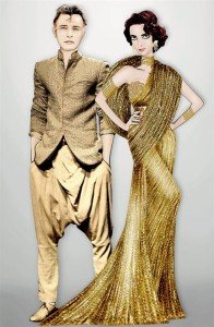 Tahiliani_amfAR Gala Gold Show