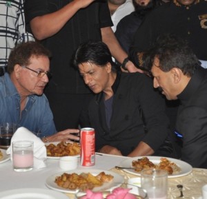 SRK with Salim Khan