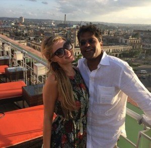 Lalit Modi_Paris Hilton_Cuba
